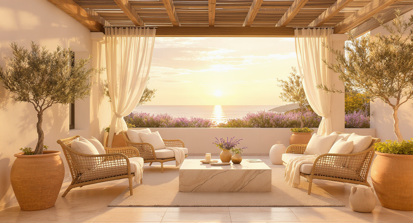 Terraza mediterránea editorial